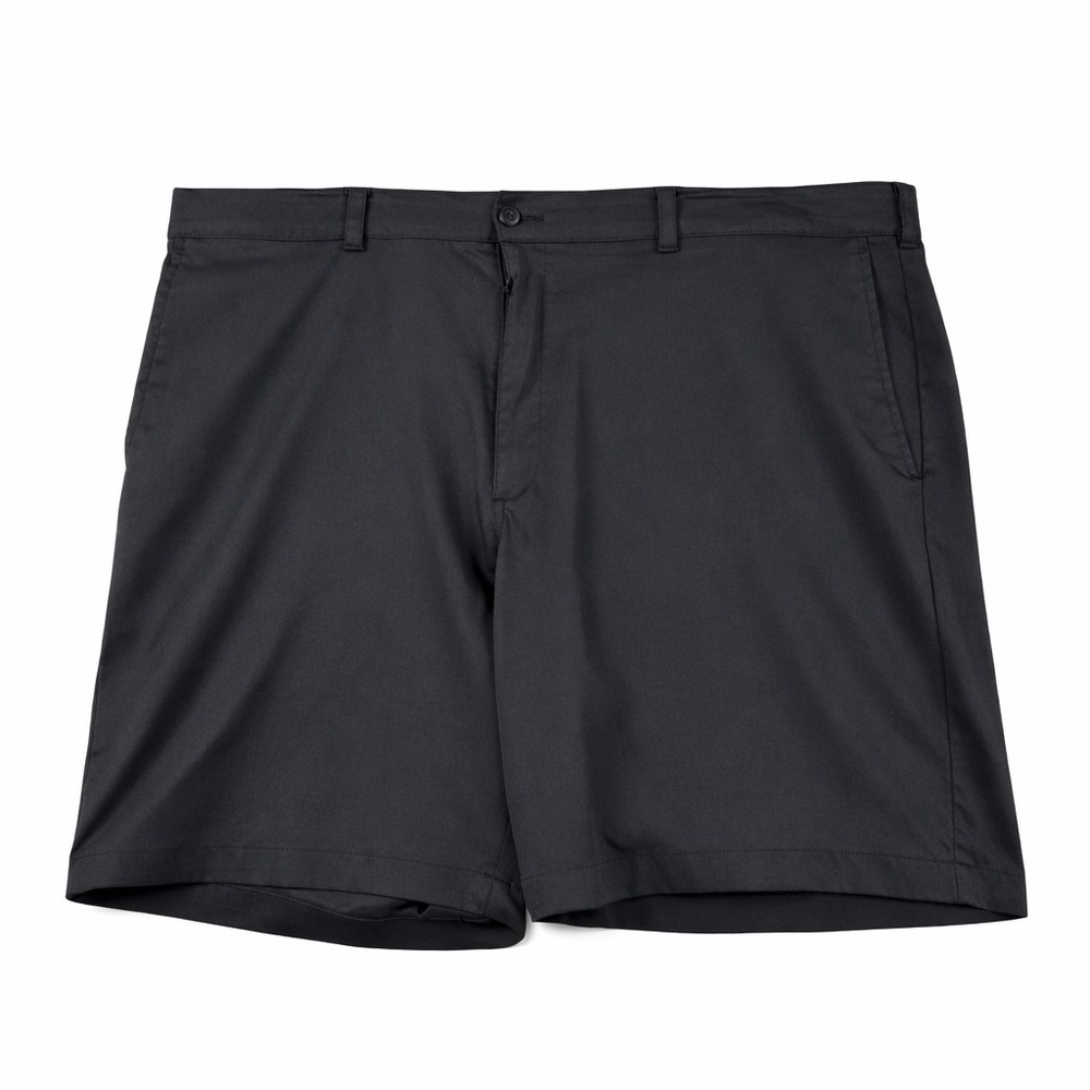 Ben Hogan Golf Shorts Mens Size 42 Black Performance Polyester Flat Front Casual